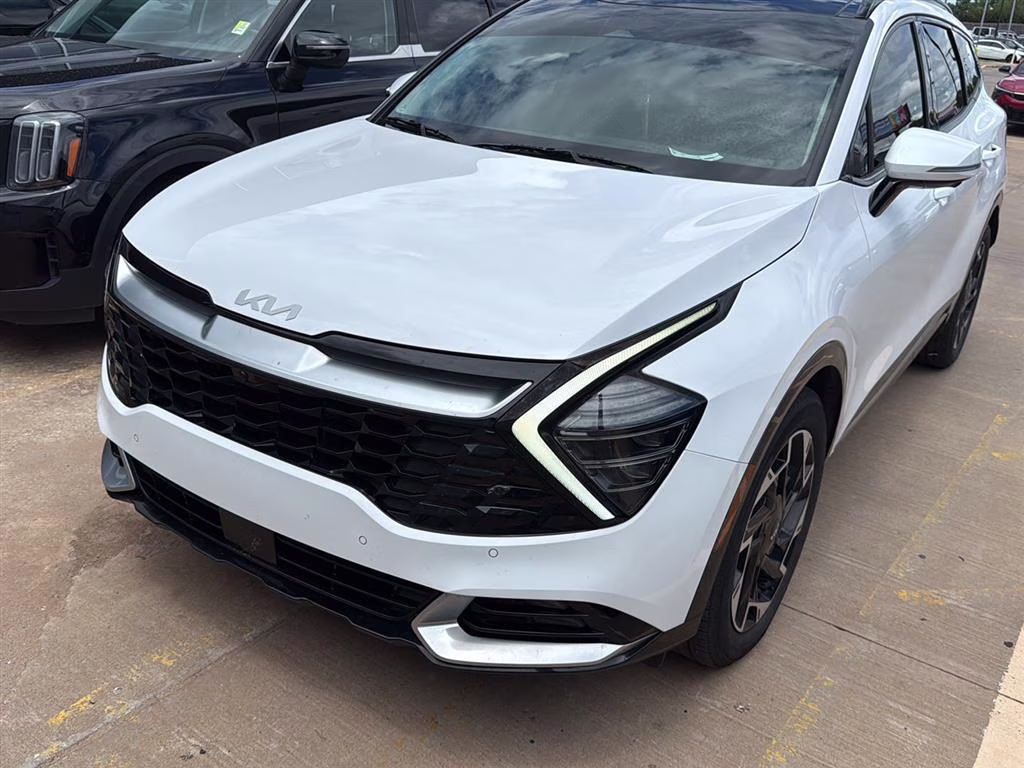 2024 Glacial White Pearl Kia Sportage SX-Prestige FWD SUV