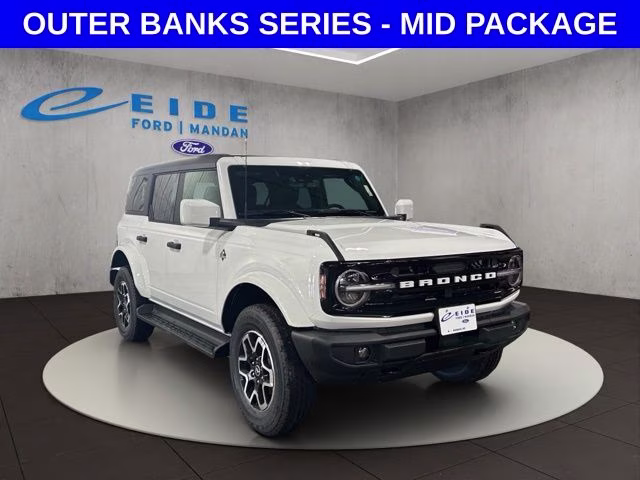 2026 Oxford White Ford Bronco Outer Banks 4X4 SUV