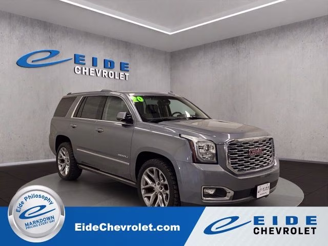 2020 Satin Steel Metallic GMC Yukon Denali AWD SUV