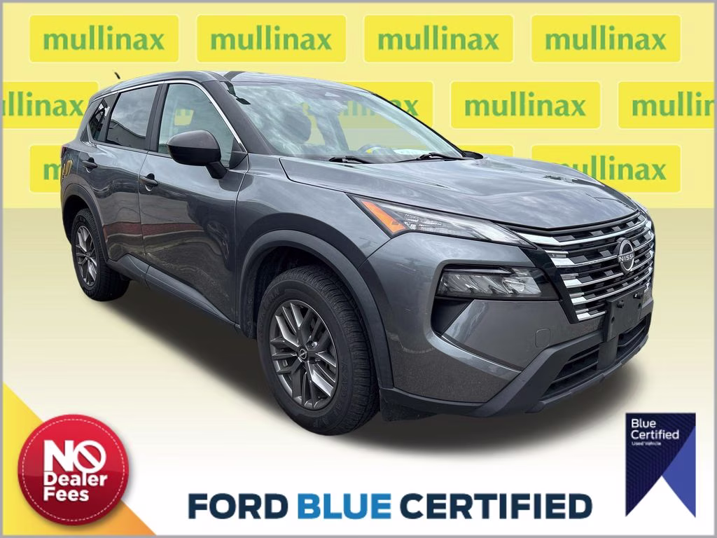 2024 Gun Metallic Nissan Rogue S FWD SUV