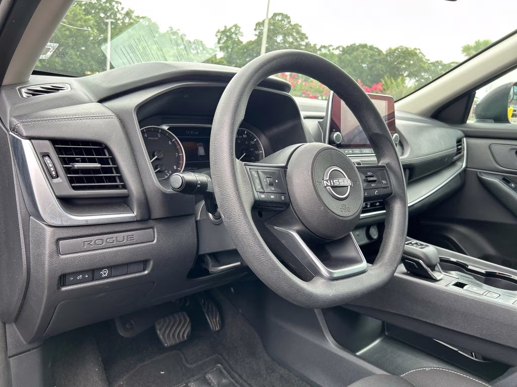 2024 Gun Metallic Nissan Rogue S FWD SUV