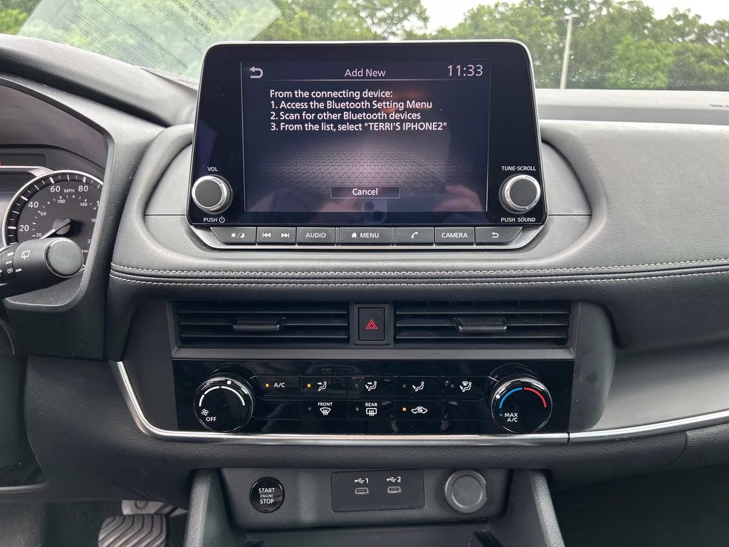 2024 Gun Metallic Nissan Rogue S FWD SUV