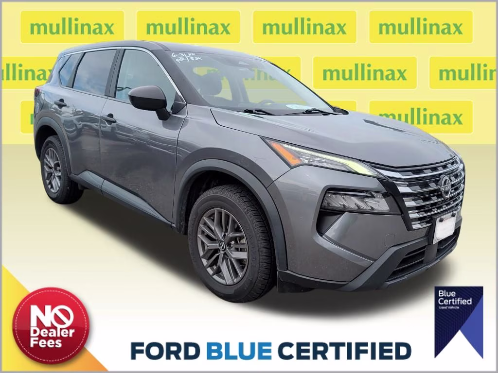 2024 Gun Metallic Nissan Rogue S FWD SUV