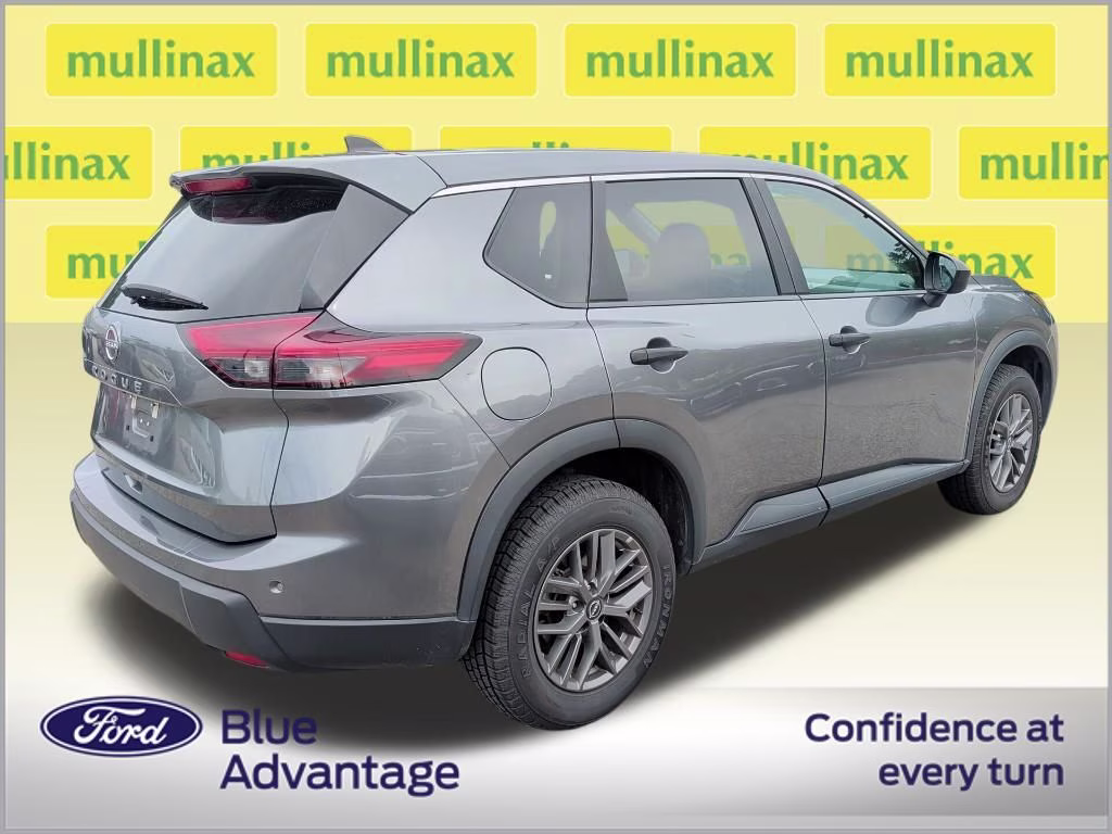 2024 Gun Metallic Nissan Rogue S FWD SUV