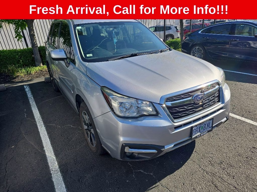 2017 Ice Silver Metallic Subaru Forester 2.5i Premium AWD SUV