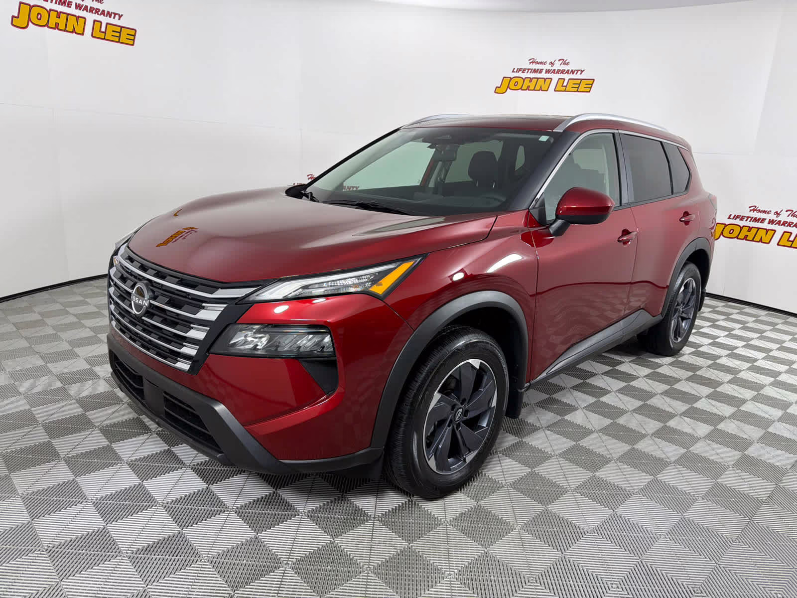 2025 Scarlet Ember Tintcoat Nissan Rogue SV FWD SUV