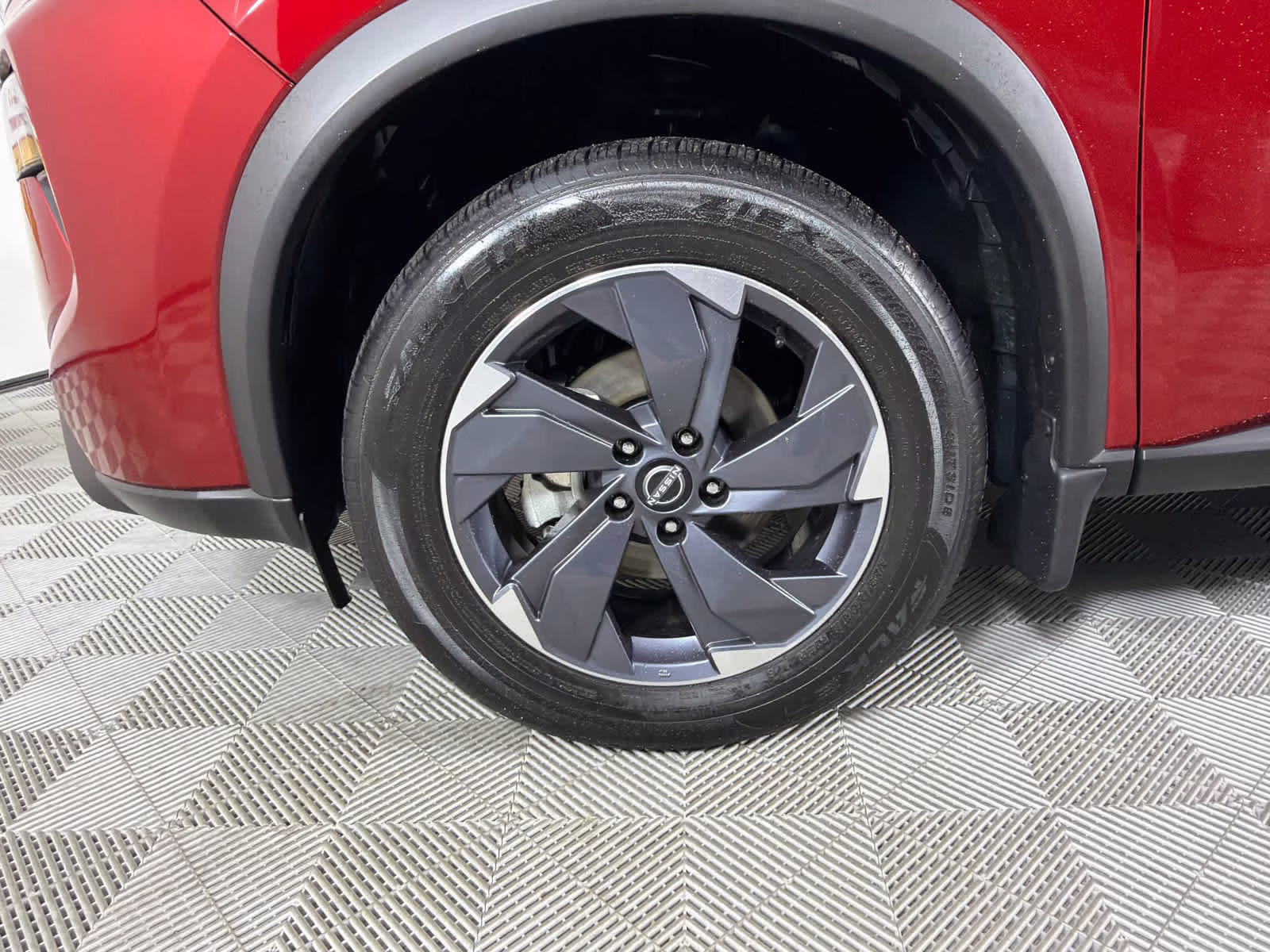2025 Scarlet Ember Tintcoat Nissan Rogue SV FWD SUV