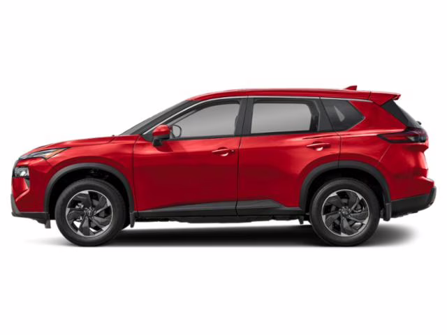 2025 Scarlet Ember Tintcoat Nissan Rogue SV FWD SUV