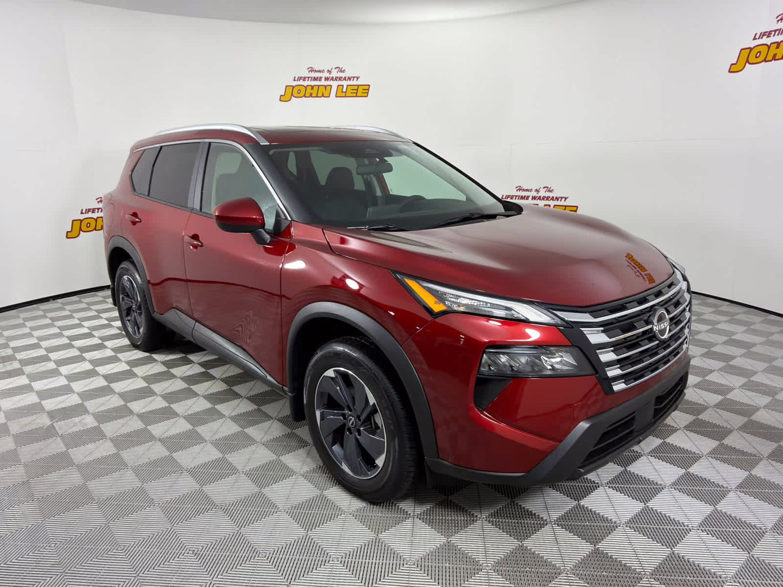 2025 Scarlet Ember Tintcoat Nissan Rogue SV FWD SUV