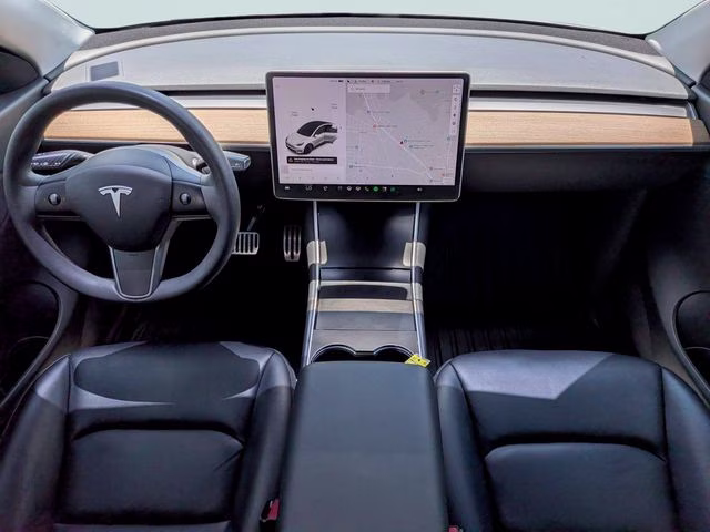2021 Pearl White Multi-Coat Tesla Model Y Long Range AWD SUV