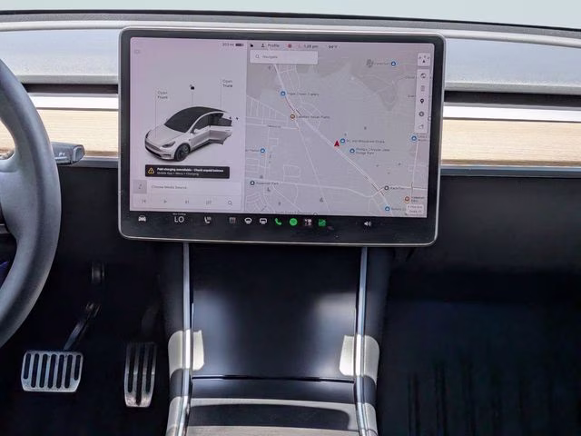 2021 Pearl White Multi-Coat Tesla Model Y Long Range AWD SUV