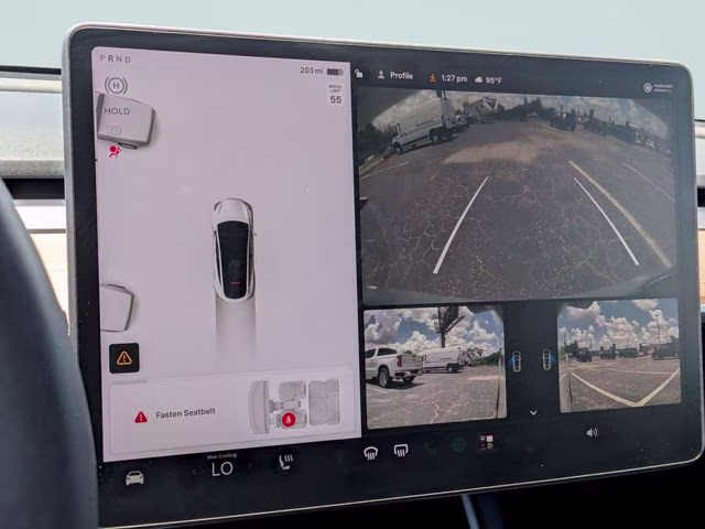 2021 Pearl White Multi-Coat Tesla Model Y Long Range AWD SUV