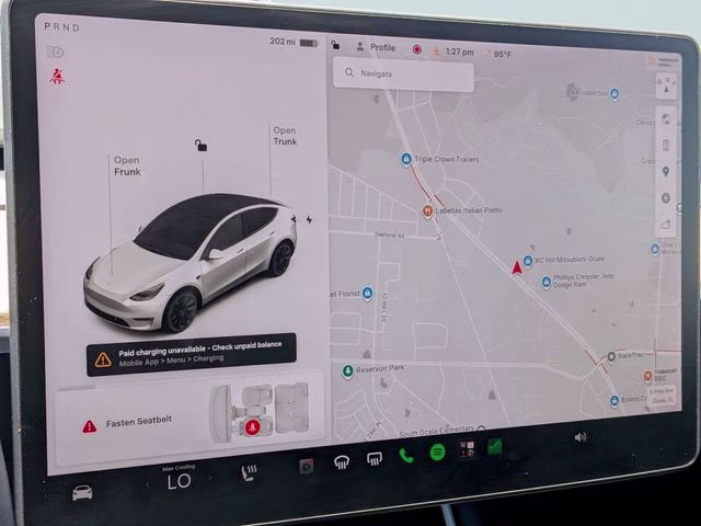 2021 Pearl White Multi-Coat Tesla Model Y Long Range AWD SUV