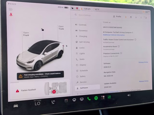 2021 Pearl White Multi-Coat Tesla Model Y Long Range AWD SUV