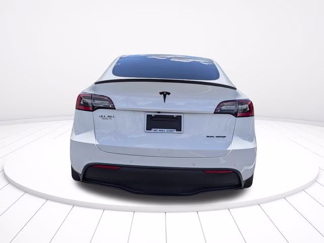 2021 Pearl White Multi-Coat Tesla Model Y Long Range AWD SUV