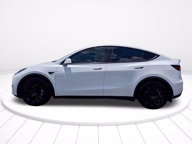2021 Pearl White Multi-Coat Tesla Model Y Long Range AWD SUV