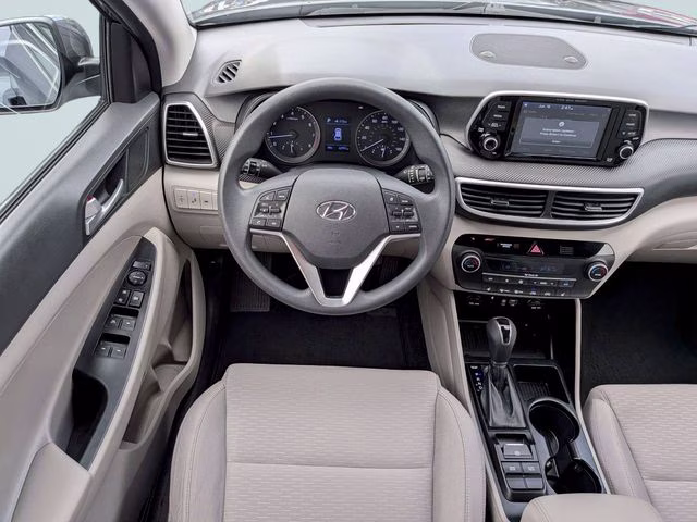 2019 Coliseum Gray Hyundai Tucson Sport FWD SUV
