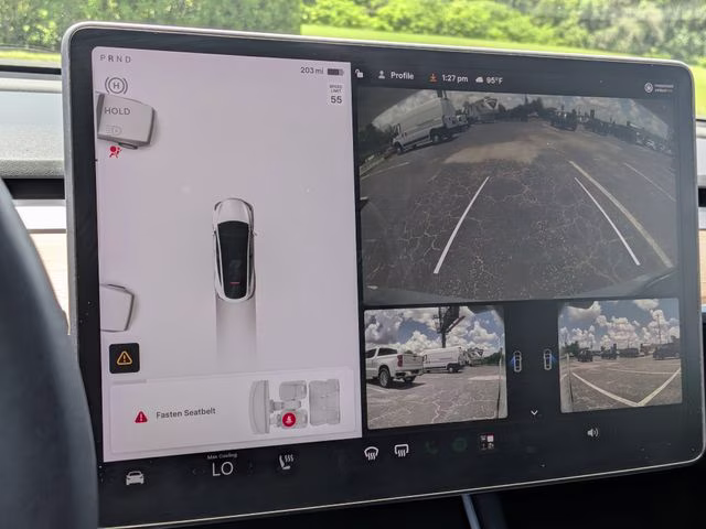 2021 Pearl White Multi-Coat Tesla Model Y Long Range AWD SUV