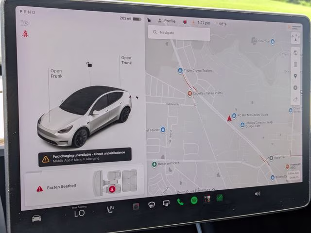 2021 Pearl White Multi-Coat Tesla Model Y Long Range AWD SUV