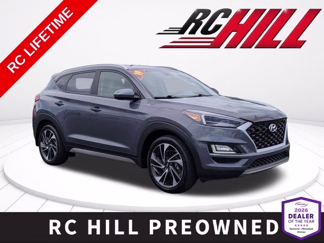 2019 Coliseum Gray Hyundai Tucson Sport FWD SUV