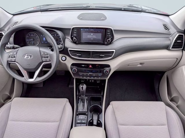 2019 Coliseum Gray Hyundai Tucson Sport FWD SUV