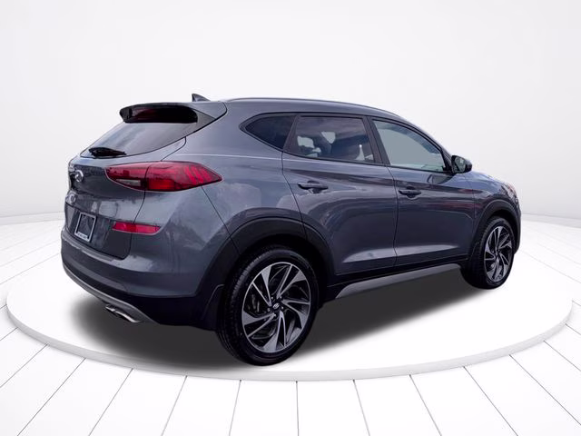 2019 Coliseum Gray Hyundai Tucson Sport FWD SUV