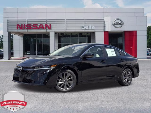 2026 Super Black Nissan Sentra SL FWD Sedan
