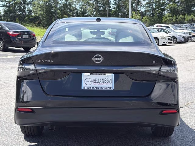 2026 Super Black Nissan Sentra SL FWD Sedan
