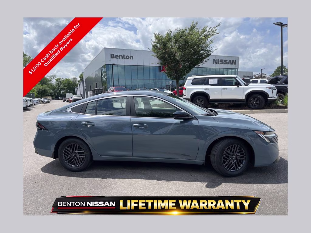 2026 Atlantic Gray Metallic Nissan Sentra SV FWD Sedan