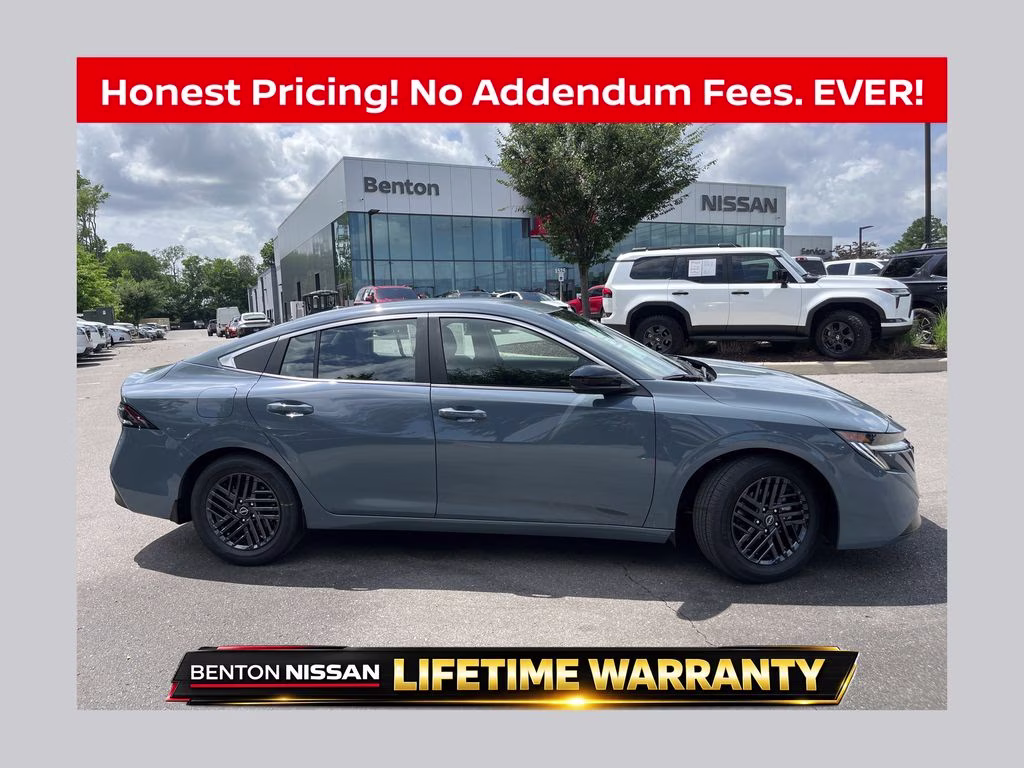 2026 Atlantic Gray Metallic Nissan Sentra SV FWD Sedan