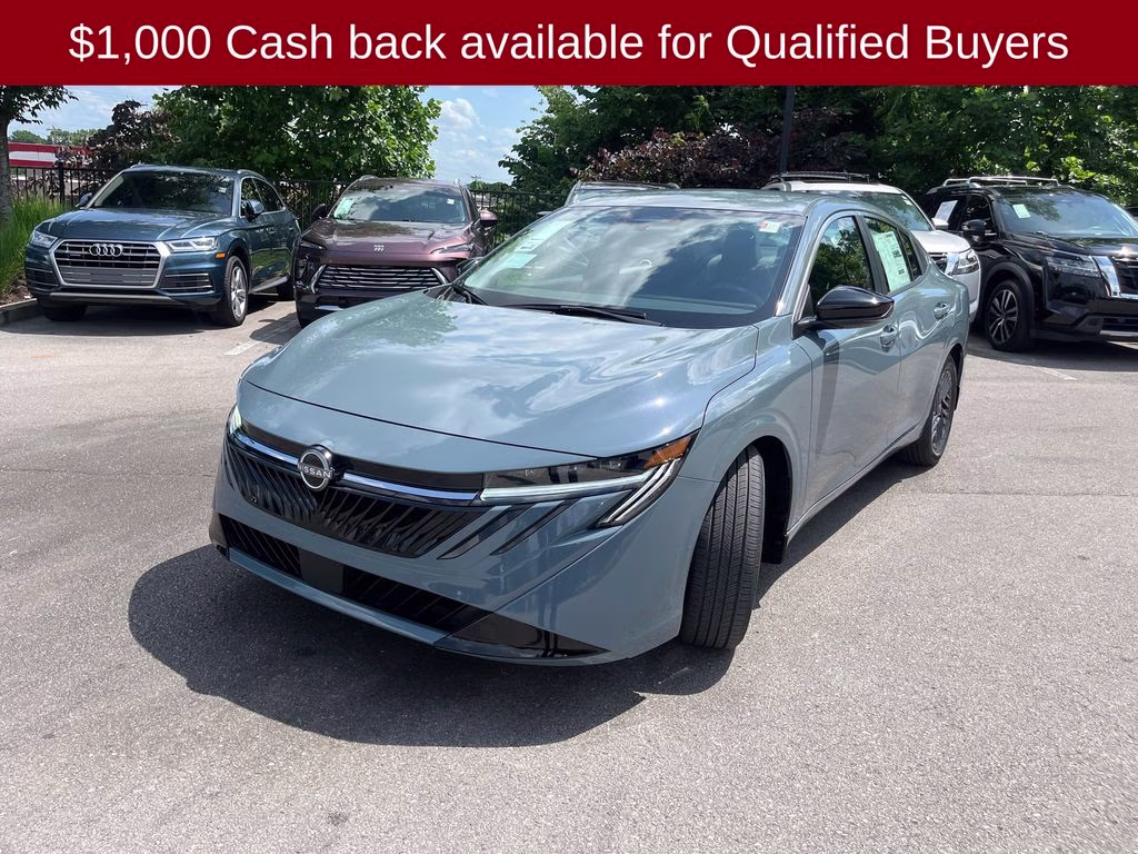 2026 Atlantic Gray Metallic Nissan Sentra SV FWD Sedan