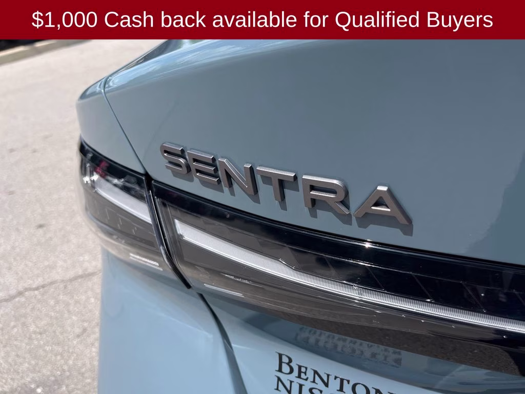 2026 Atlantic Gray Metallic Nissan Sentra SV FWD Sedan