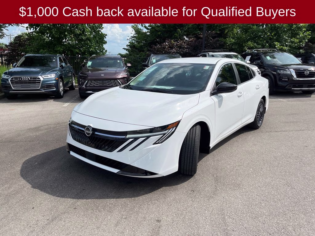 2026 Fresh Powder Nissan Sentra SV FWD Sedan