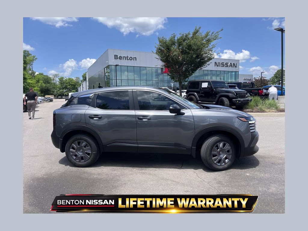 2026 Gun Metallic Nissan Kicks S FWD SUV