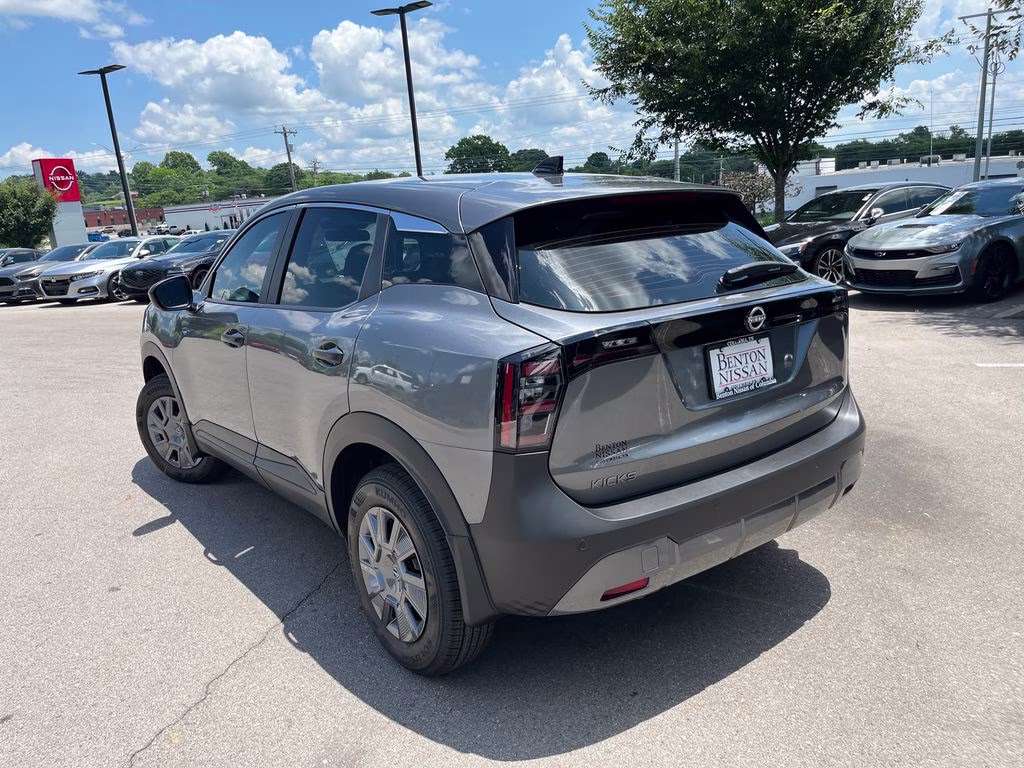 2026 Gun Metallic Nissan Kicks S FWD SUV