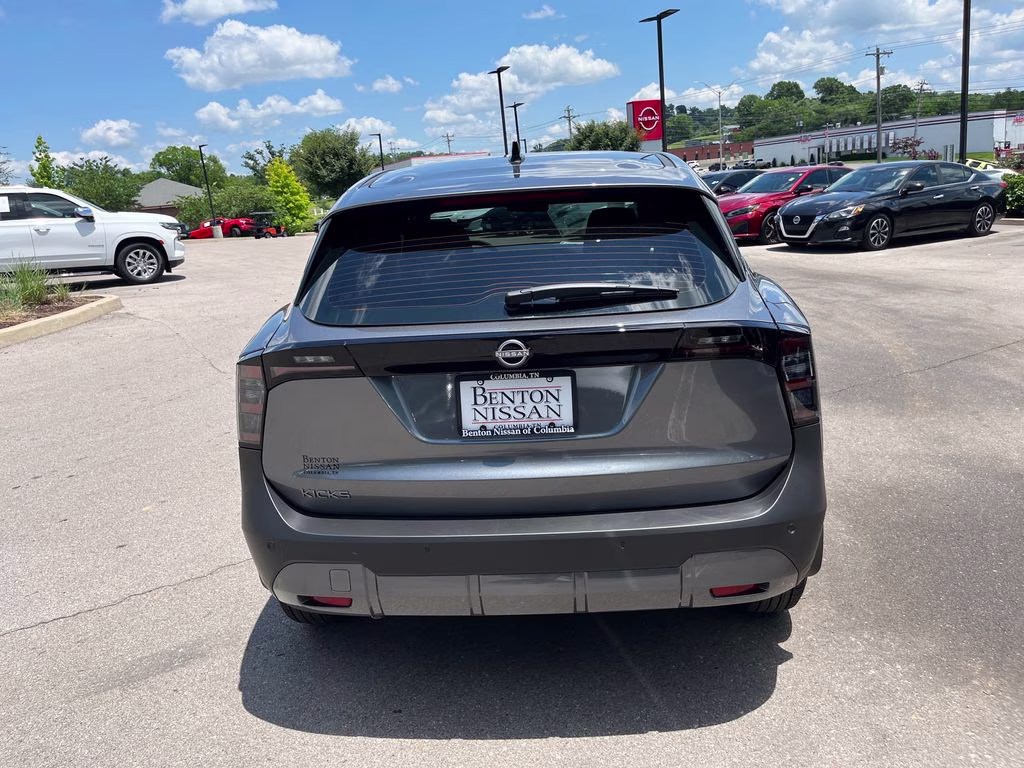 2026 Gun Metallic Nissan Kicks S FWD SUV