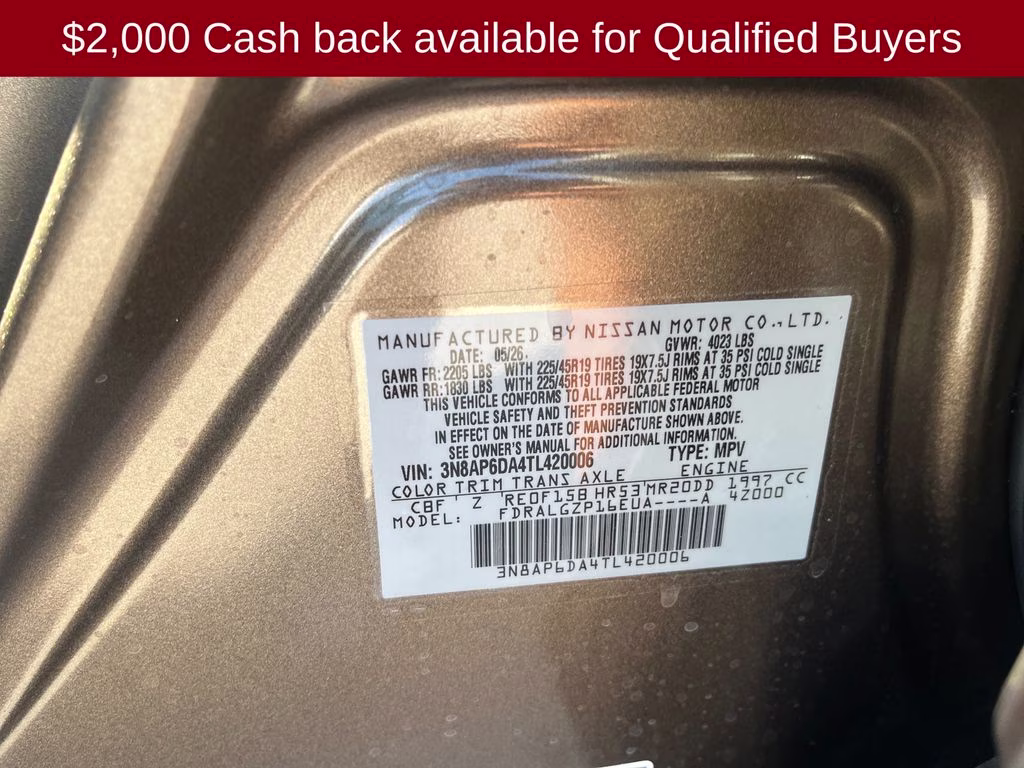 2026 Canyon Bronze Metallic Nissan Kicks SR FWD SUV