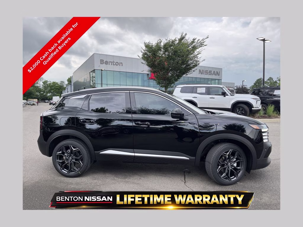 2026 Super Black Nissan Kicks SR FWD SUV