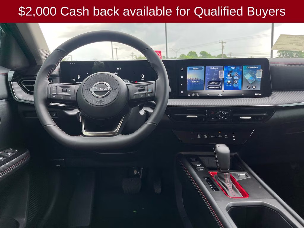 2026 Super Black Nissan Kicks SR FWD SUV