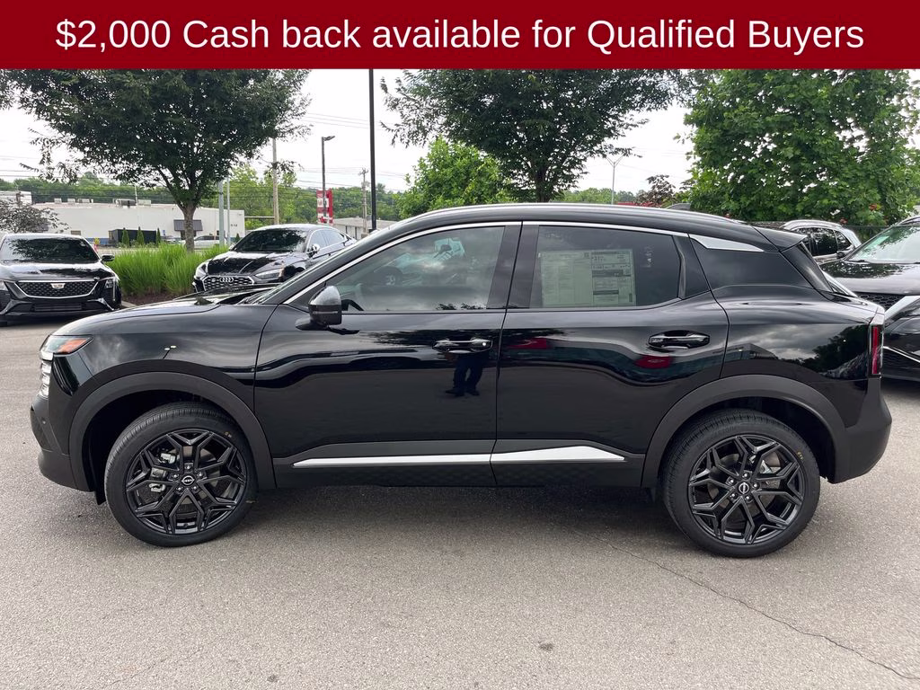 2026 Super Black Nissan Kicks SR FWD SUV