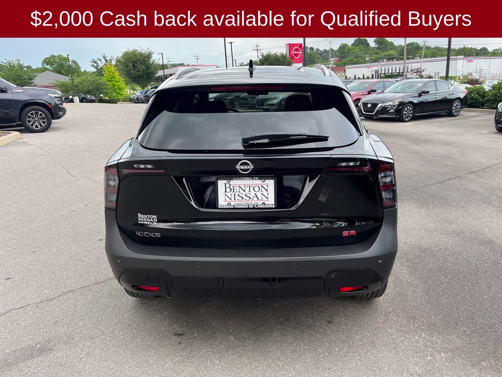 2026 Super Black Nissan Kicks SR FWD SUV