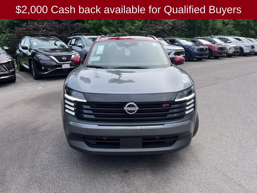 2026 Gun Metallic/Scarlet Ember Tintcoat Nissan Kicks SR FWD SUV