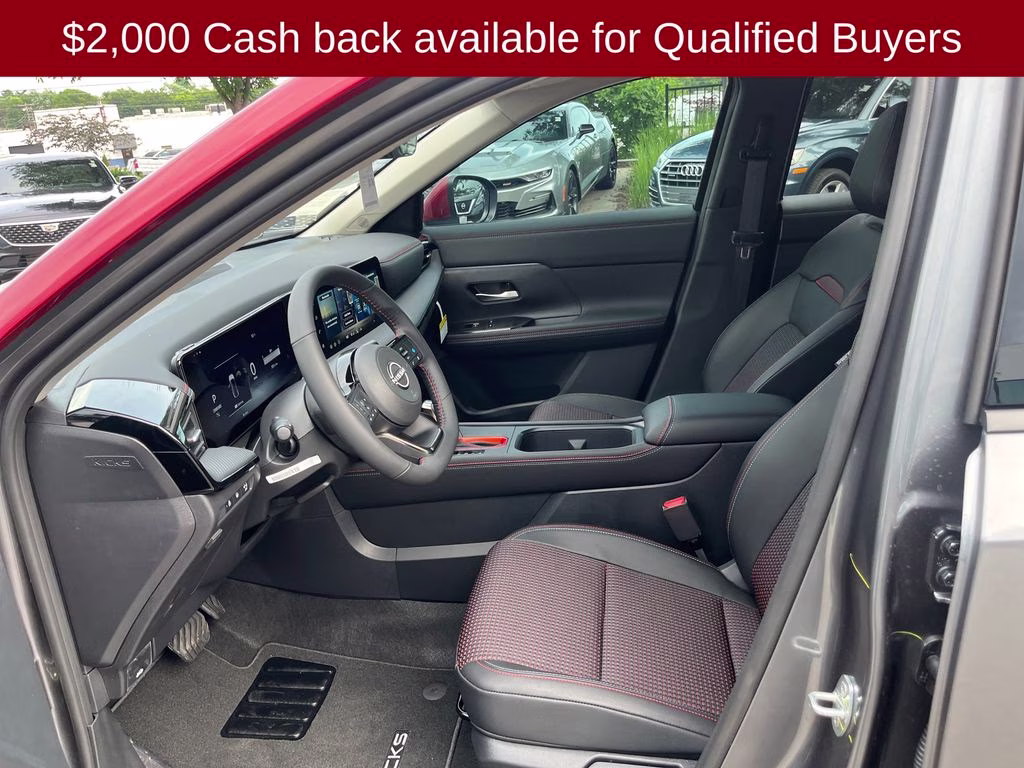 2026 Gun Metallic/Scarlet Ember Tintcoat Nissan Kicks SR FWD SUV
