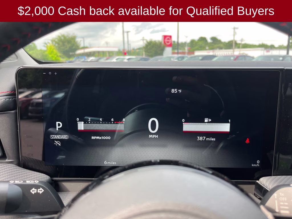 2026 Gun Metallic/Scarlet Ember Tintcoat Nissan Kicks SR FWD SUV