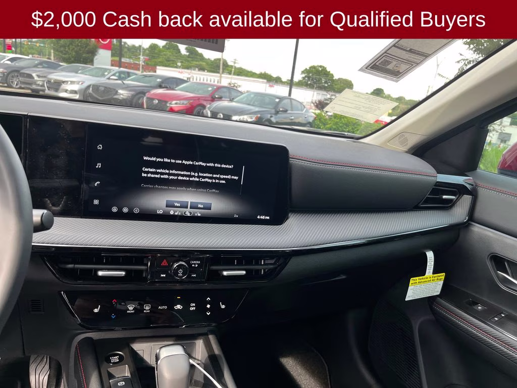 2026 Gun Metallic/Scarlet Ember Tintcoat Nissan Kicks SR FWD SUV