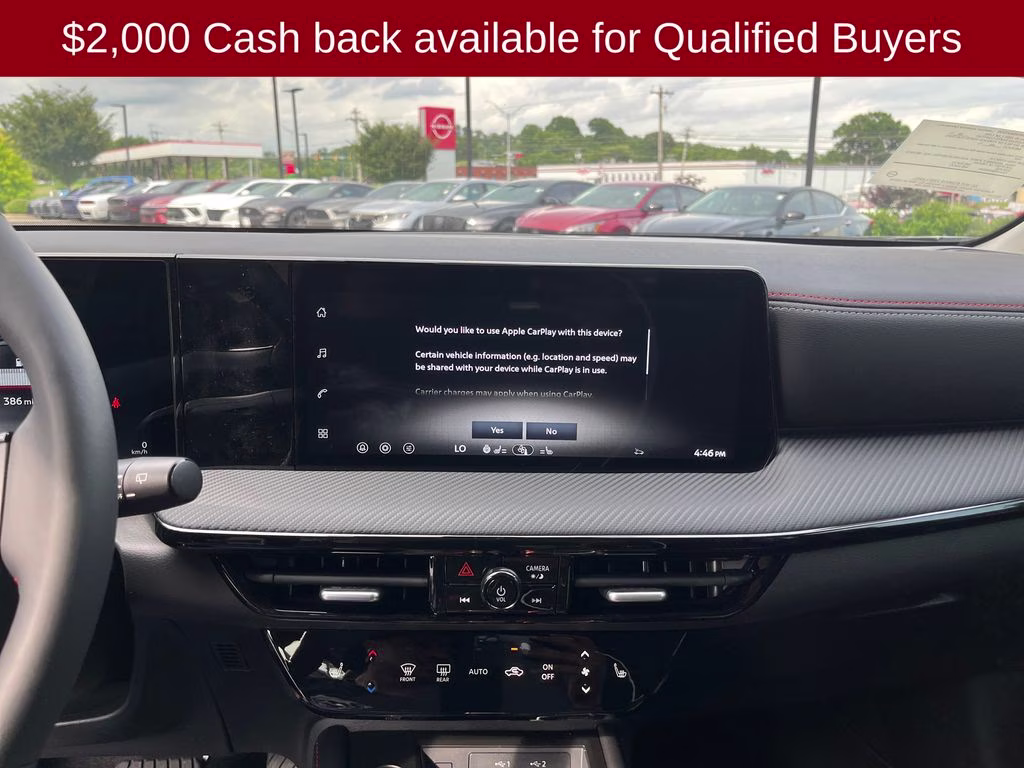 2026 Gun Metallic/Scarlet Ember Tintcoat Nissan Kicks SR FWD SUV