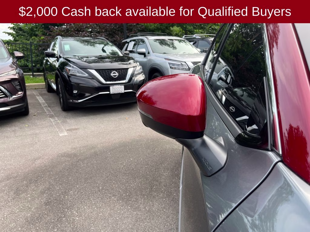 2026 Gun Metallic/Scarlet Ember Tintcoat Nissan Kicks SR FWD SUV