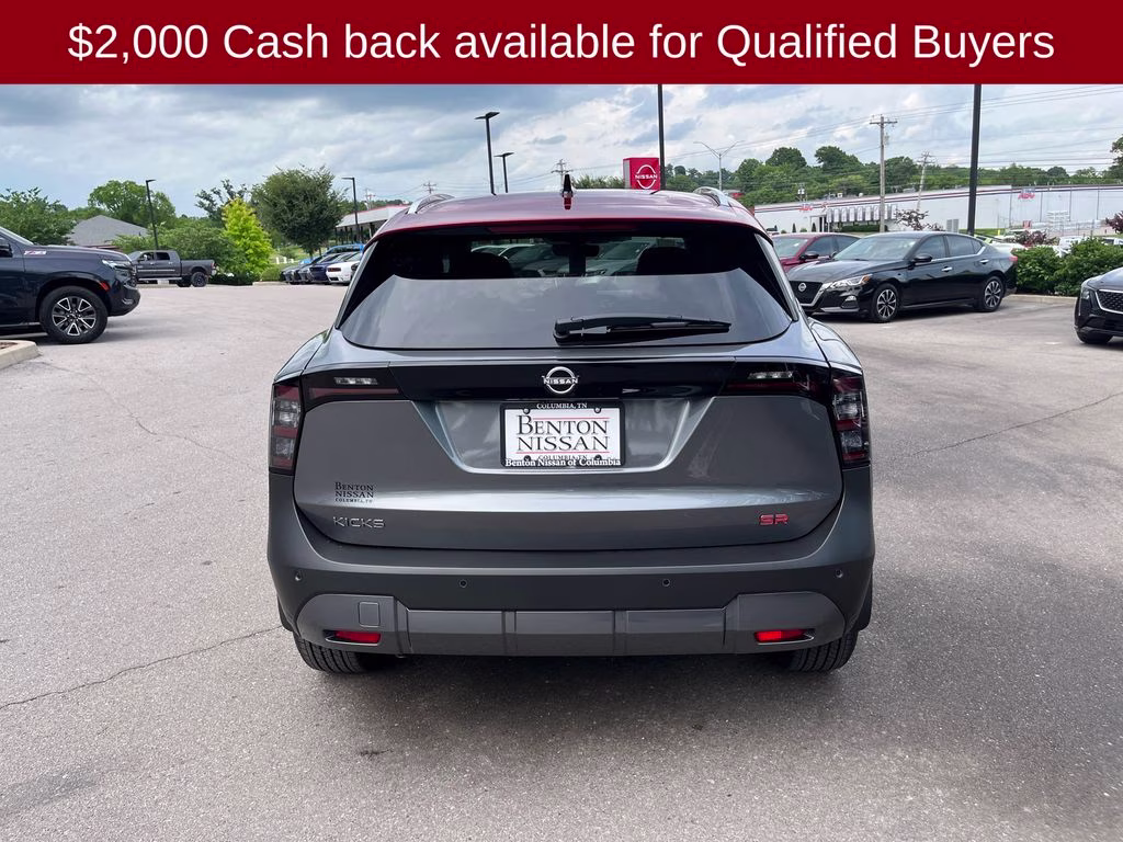 2026 Gun Metallic/Scarlet Ember Tintcoat Nissan Kicks SR FWD SUV
