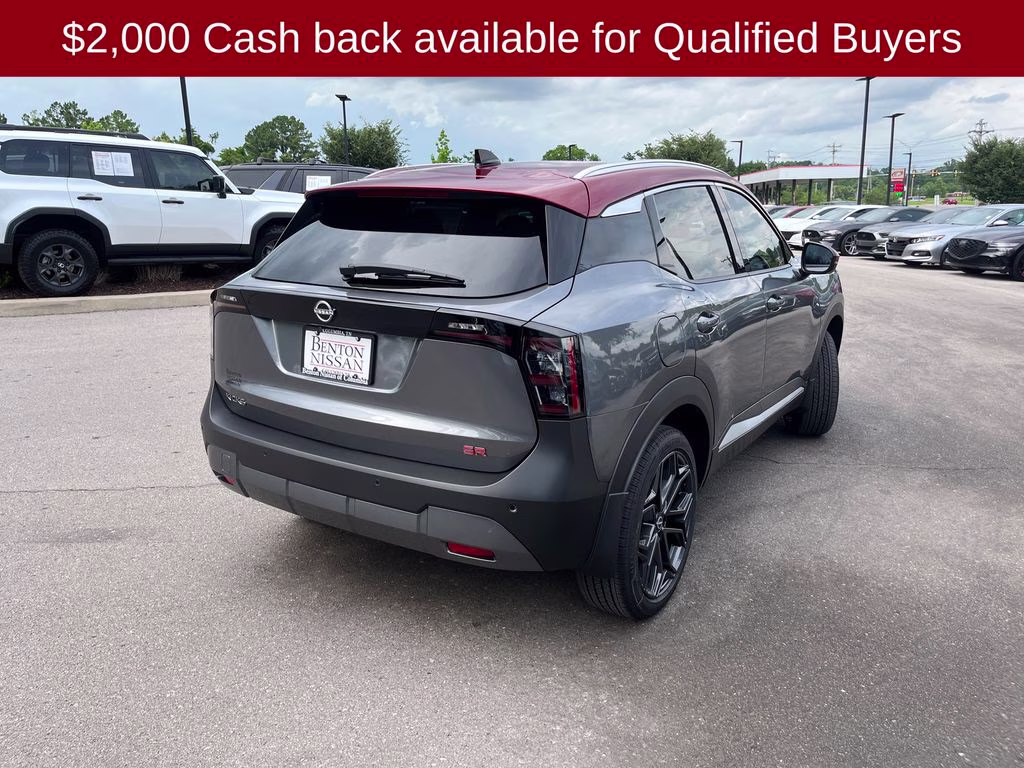 2026 Gun Metallic/Scarlet Ember Tintcoat Nissan Kicks SR FWD SUV