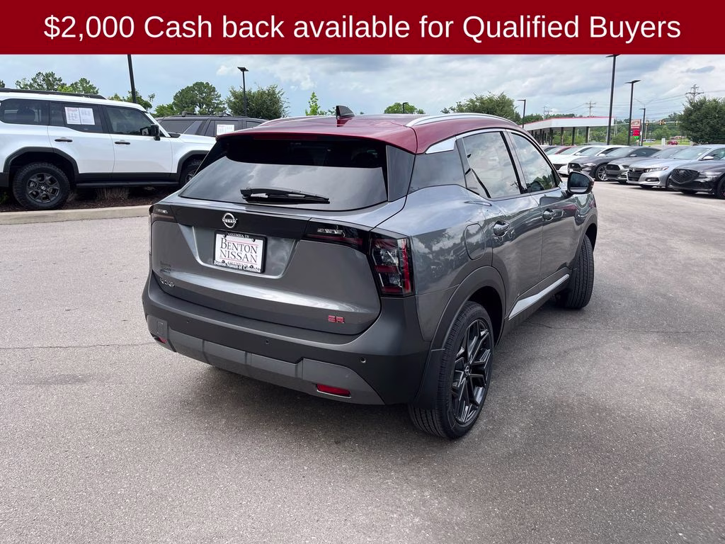 2026 Gun Metallic/Scarlet Ember Tintcoat Nissan Kicks SR FWD SUV